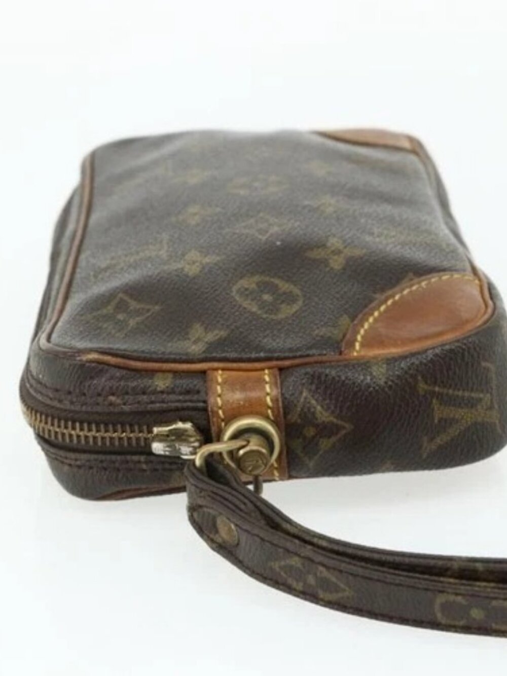 LOUIS VUITTON Monogram Marly Dragonne PM Clutch Bag M51827 LV Auth ka3981 - Picture 3 of 16
